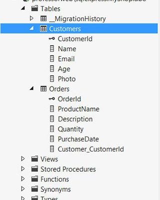 Entity framework обновить модель